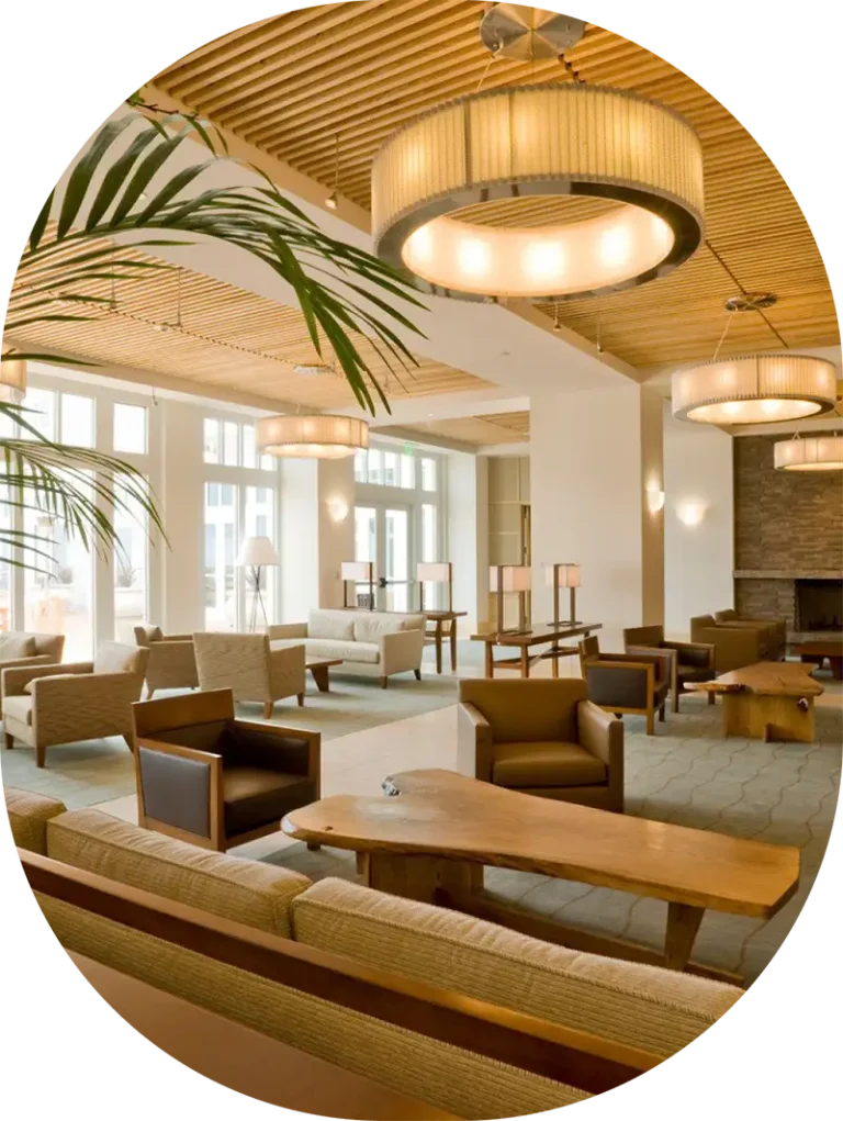 hospitality hotel common room