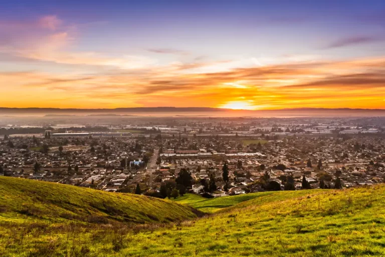 sky view of Hayward