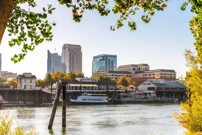 Sacramento on the river