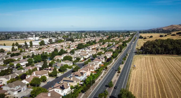 aerial shot of Union City